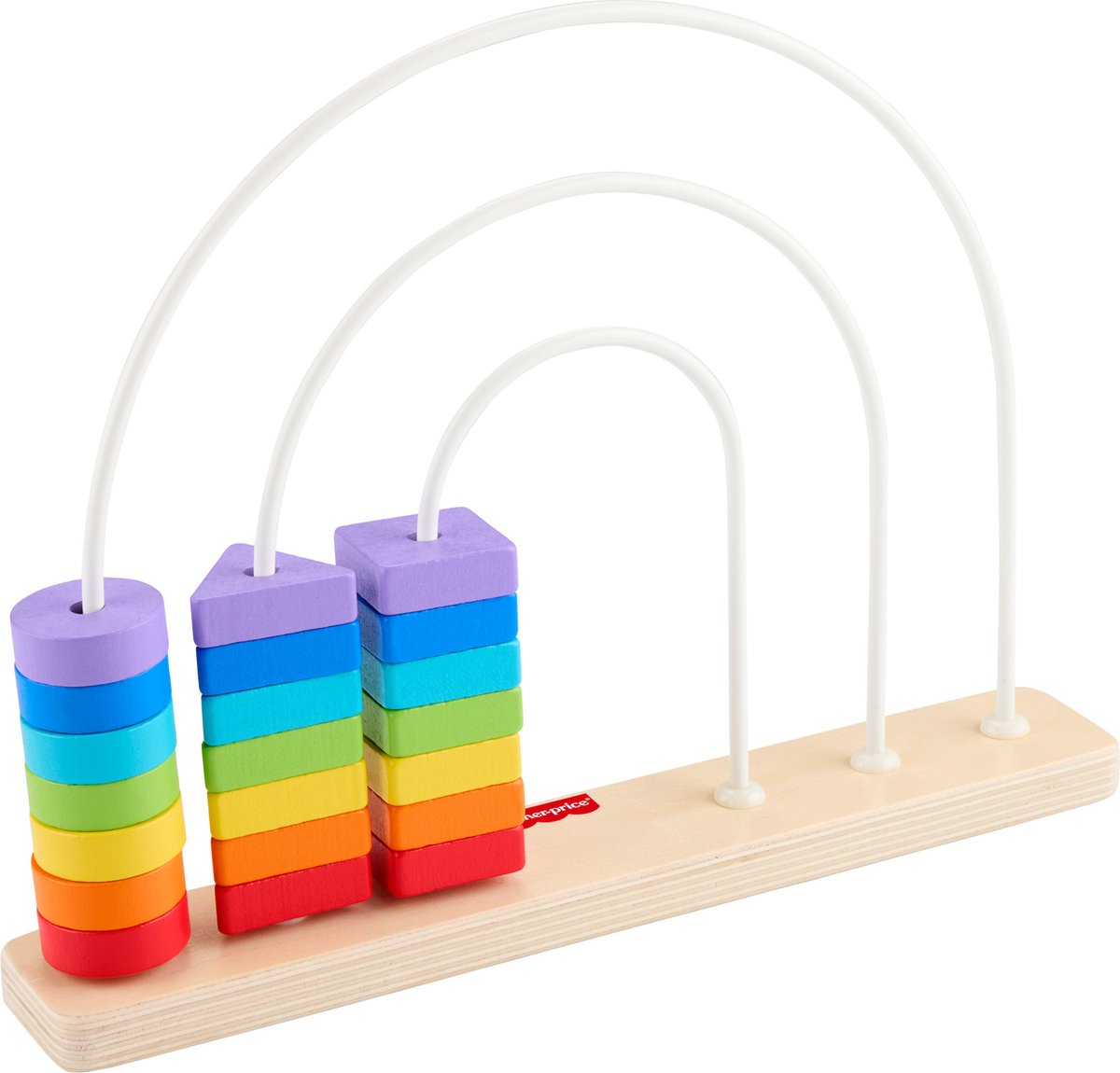 Fisher-Price Houten Regenboogkralenrek