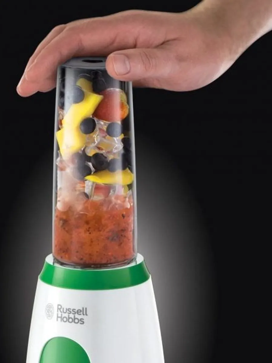 Russell Hobbs Explore Mix & Go Cool Staande Mixer 300W - Groen/Wit - afbeelding 3 van 6