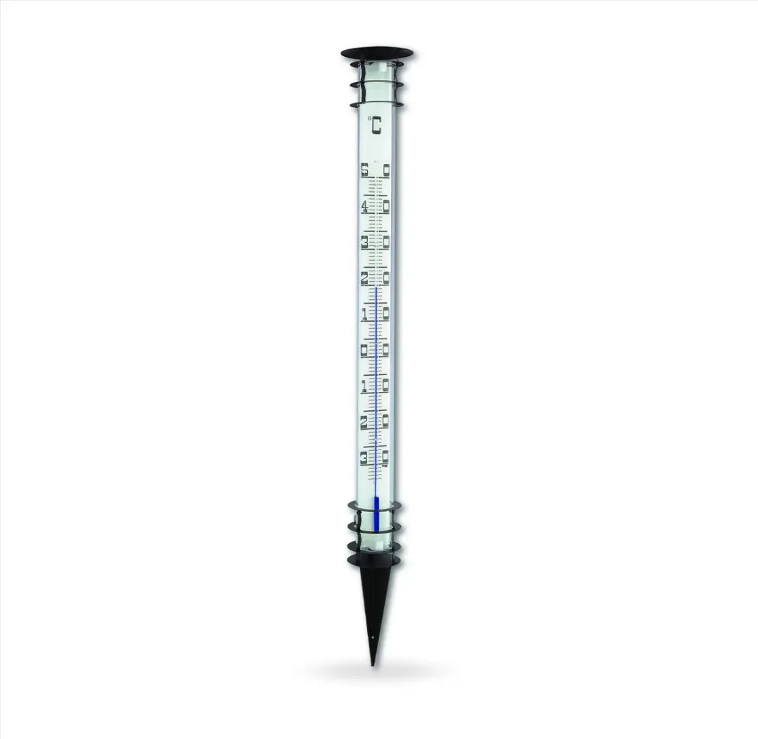 TFA Dostmann JUMBO 12.2002 Analoge Tuinthermometer - Zilver