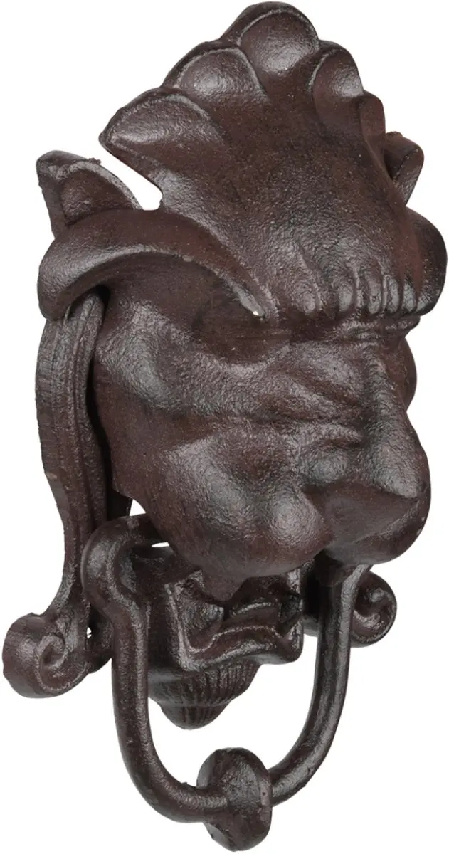 Esschert Design Deurklopper Leeuw Gietijzer - 22cm