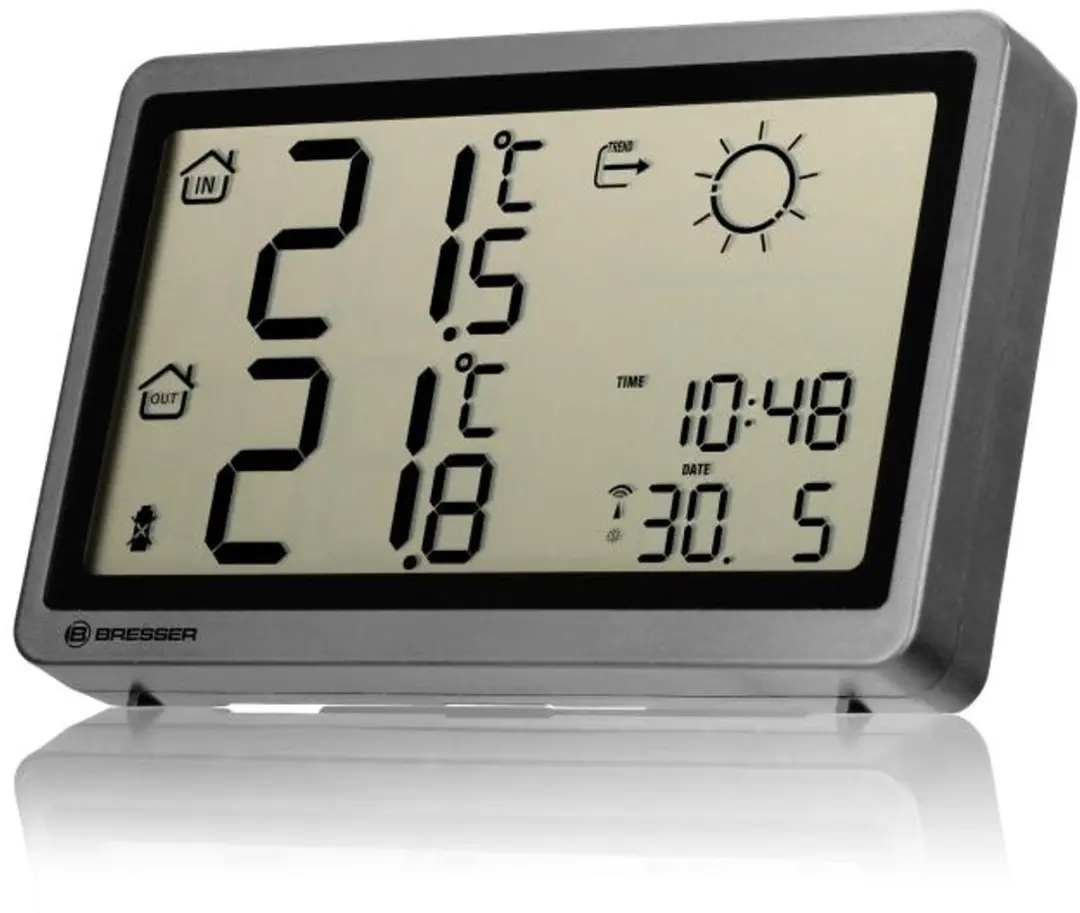 Bresser Meteo Temp HZ Weerstation - Antraciet