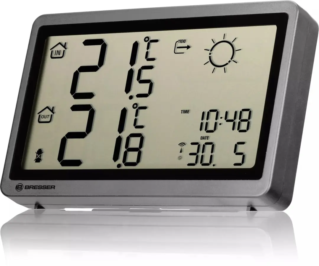 Bresser Meteo Temp HZ Weerstation - Antraciet