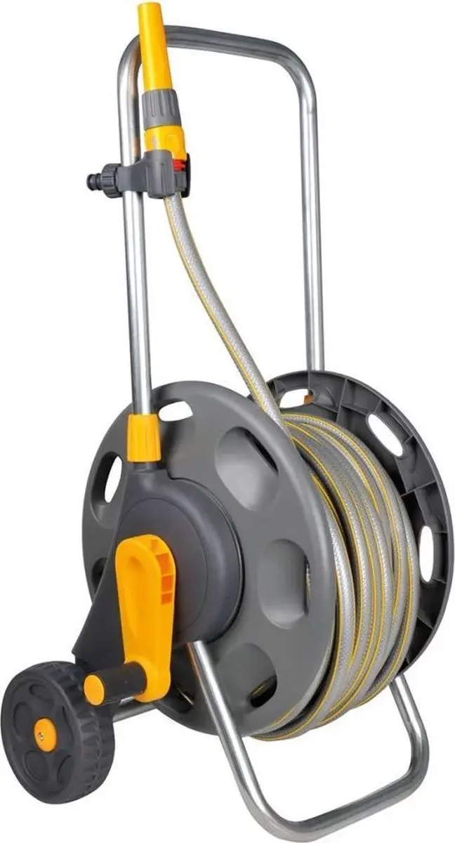 Hozelock Slangenwagen 50m - 12.5mm Slang - Grijs