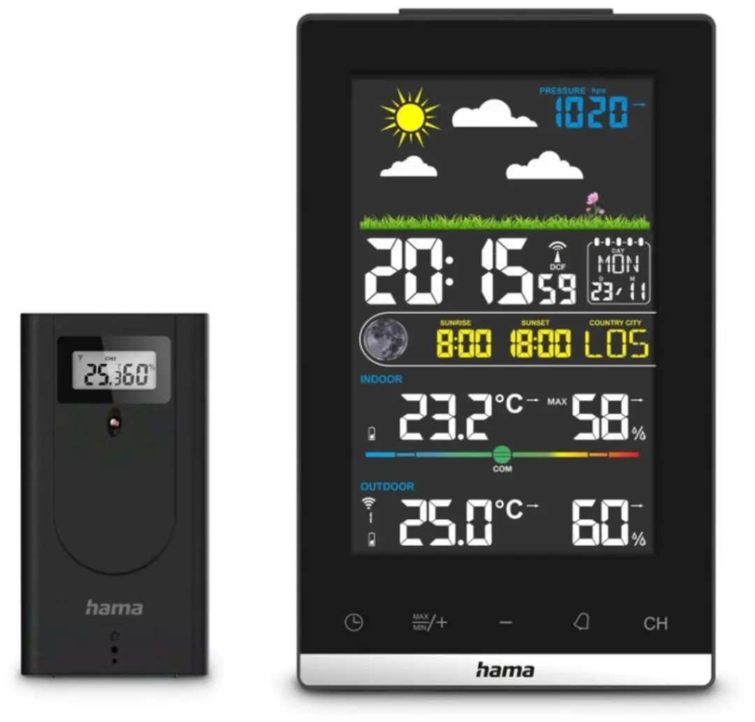 Hama Jamaica Draadloos Weerstation