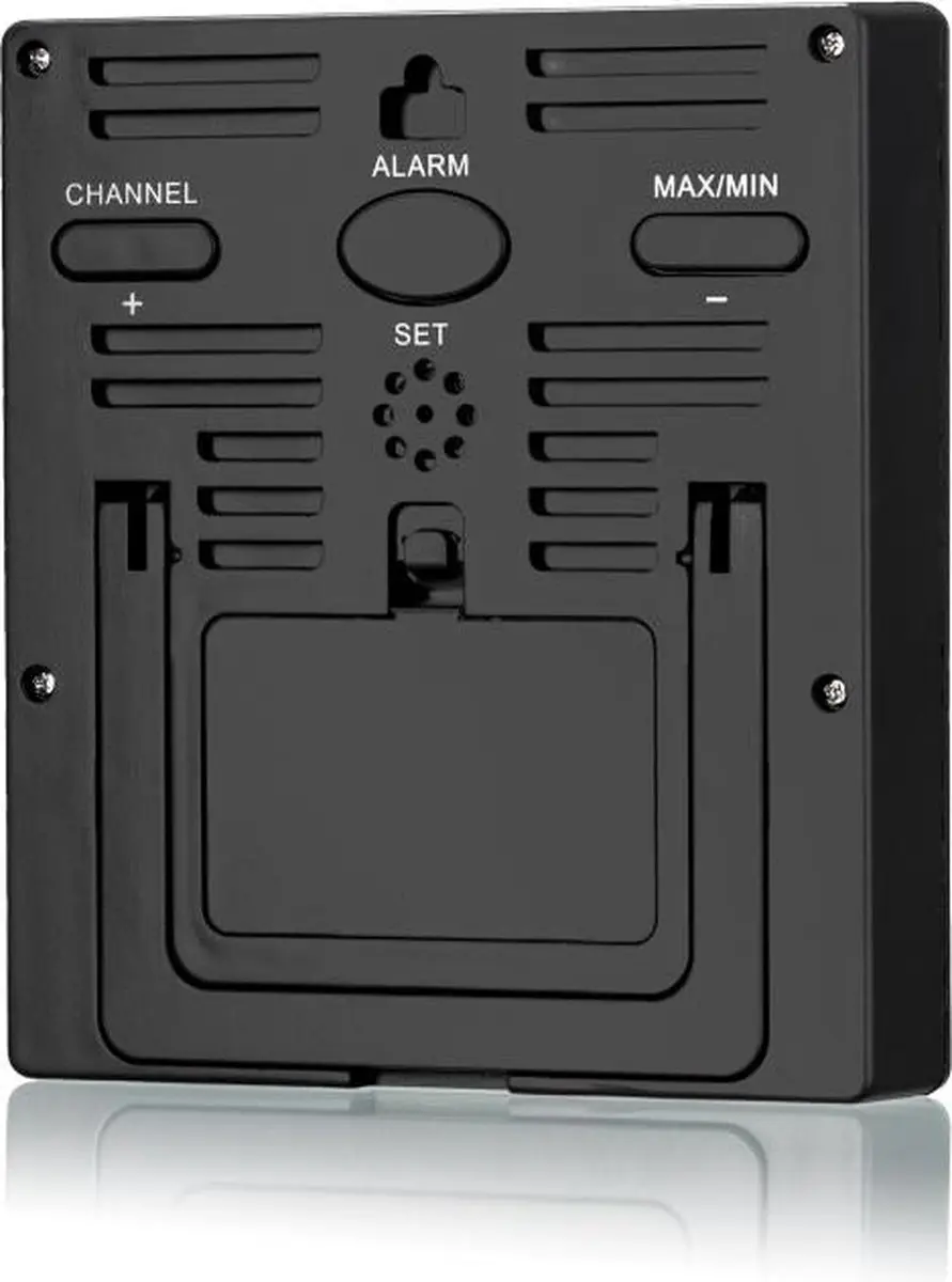 Bresser Temeo Thermo- en Hygrometer Zwart - 3 Sensoren