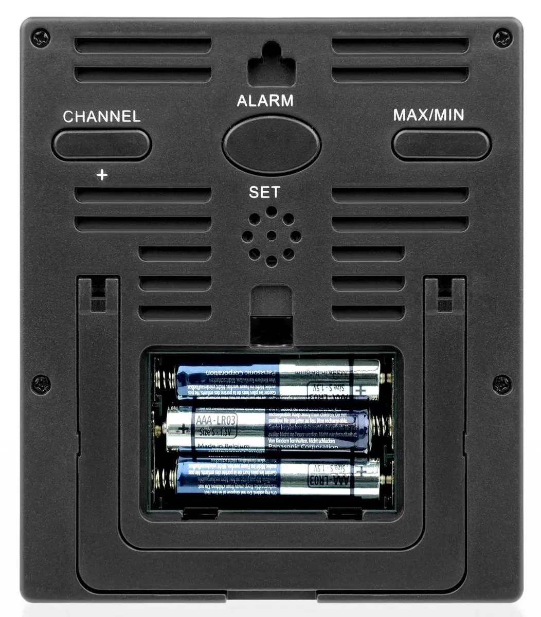 Bresser Temeo Thermo- en Hygrometer Zwart - 3 Sensoren