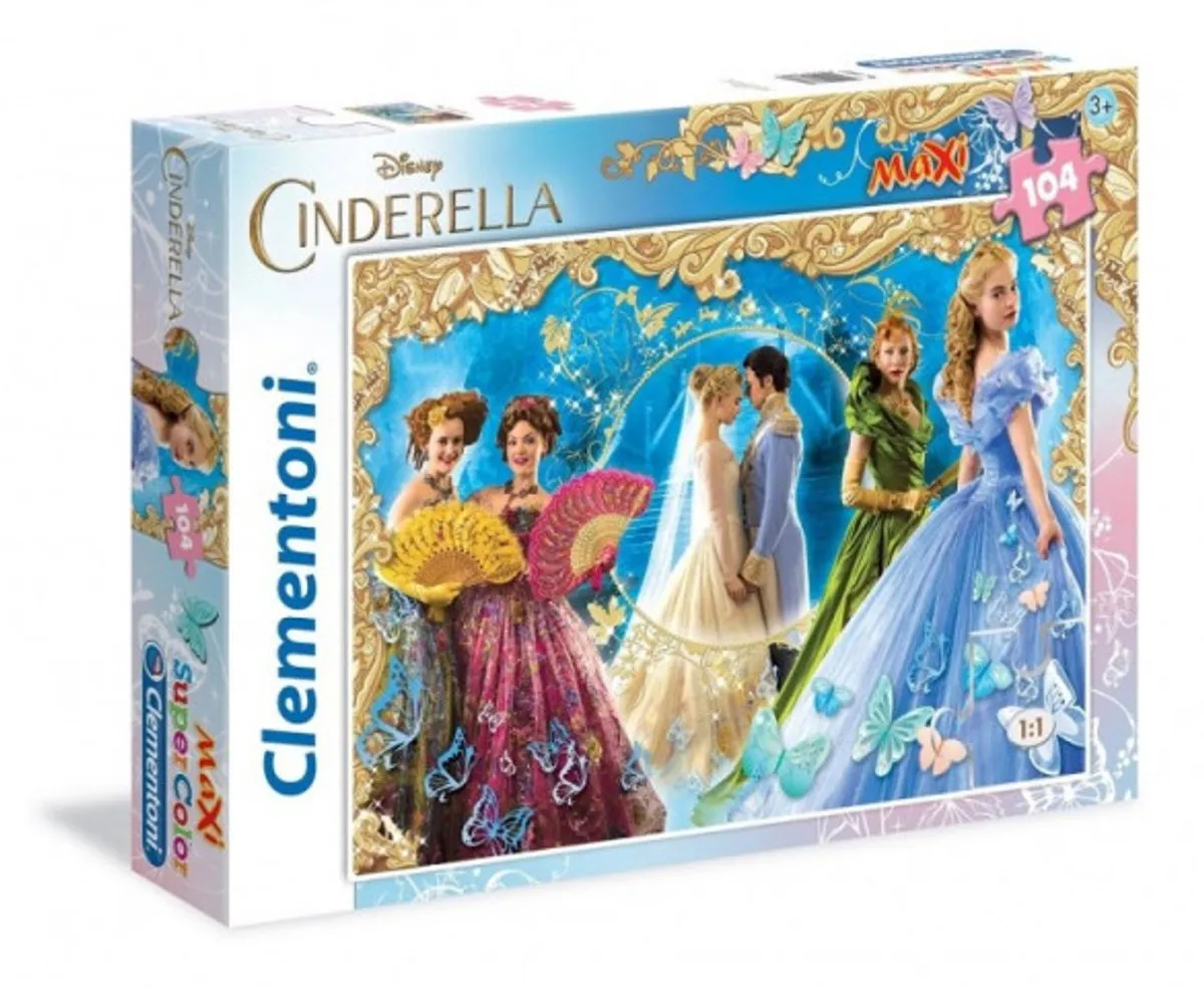Clementoni Maxi Puzzel Assepoester 104 Stukjes