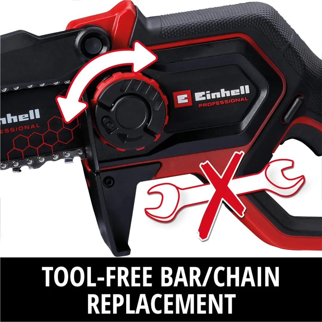 Einhell Professional Accu Mini Kettingzaag GP-PS 18/20 Li BL - 18V - 20cm Zwaard