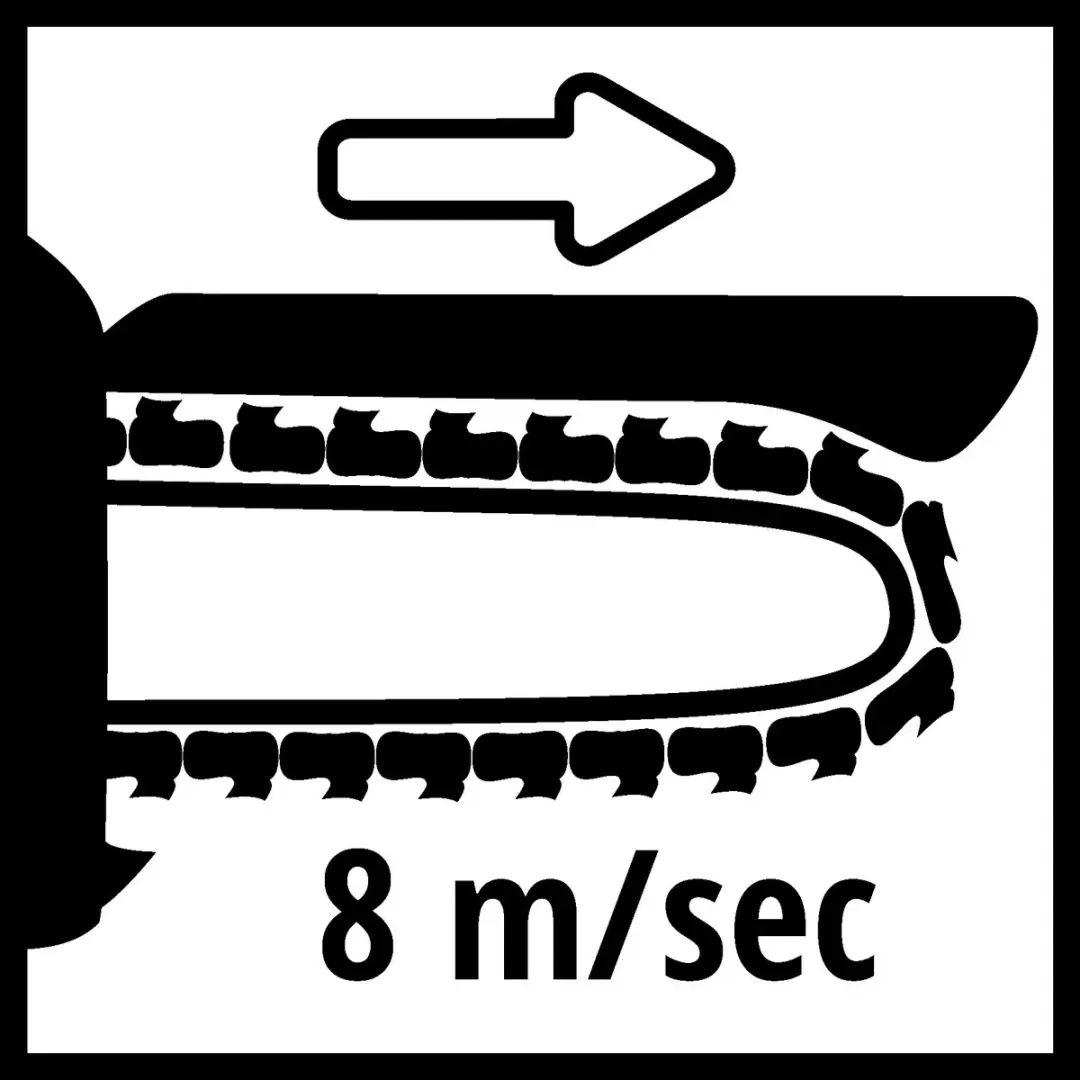 Einhell Professional Accu Mini Kettingzaag GP-PS 18/20 Li BL - 18V - 20cm Zwaard - afbeelding 6 van 6