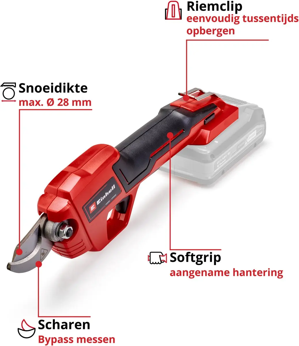 Einhell Accu Takkenschaar GE-LS 18 Li Solo - 18V - Takdikte 28mm