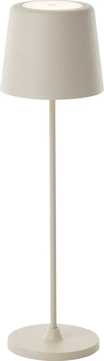 Brilliant LED Tafellamp USB 37cm 310lm 3000K - Beige