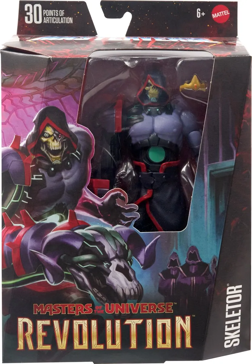 Mattel Masters of the Universe Revolution Skeletor Action Figuur 18cm - Multi