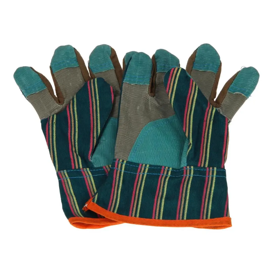Gardena Kinder Tuinhandschoenen - Donkergroen/Geel/Roze/Oranje