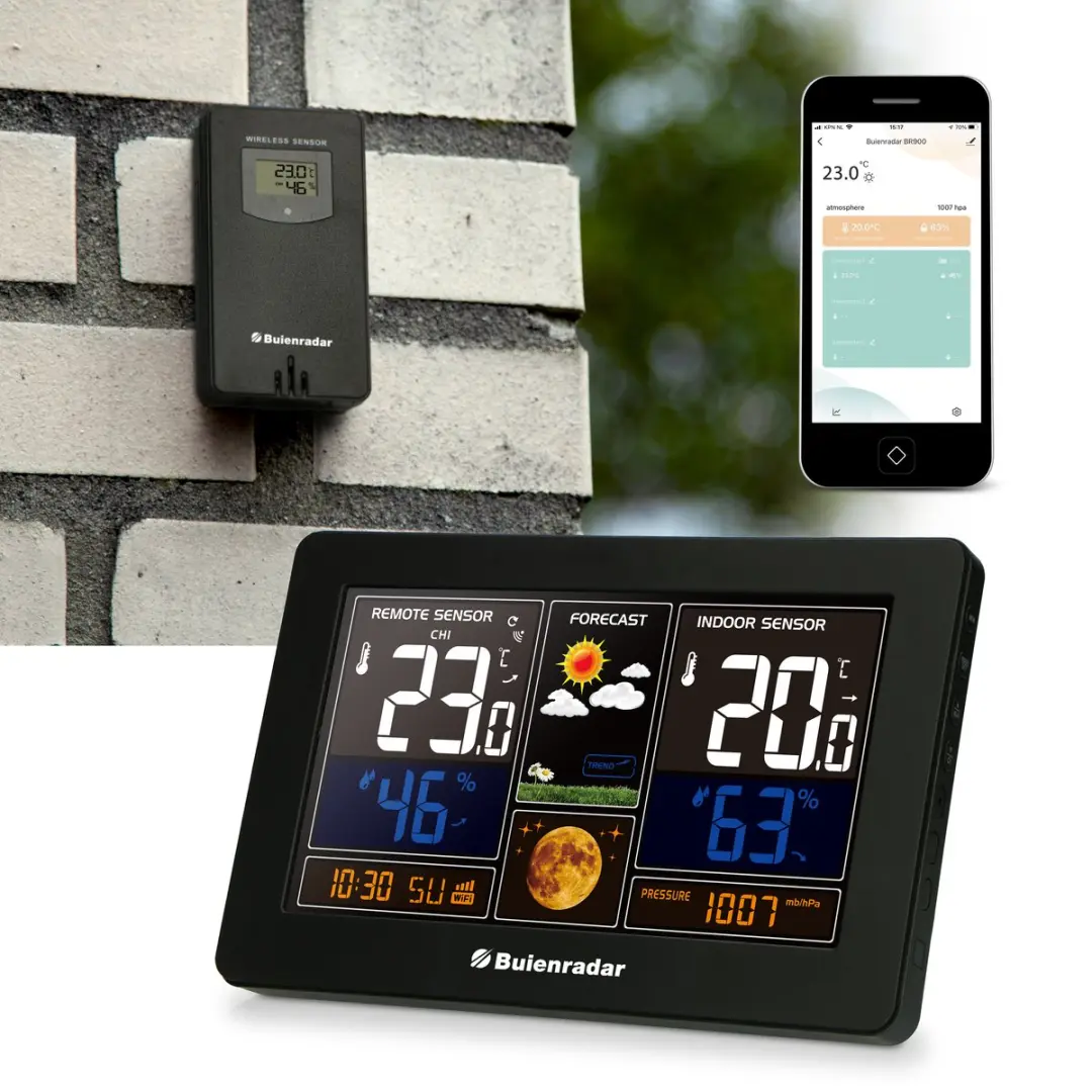 Alecto BR-900 Wifi Weerstation