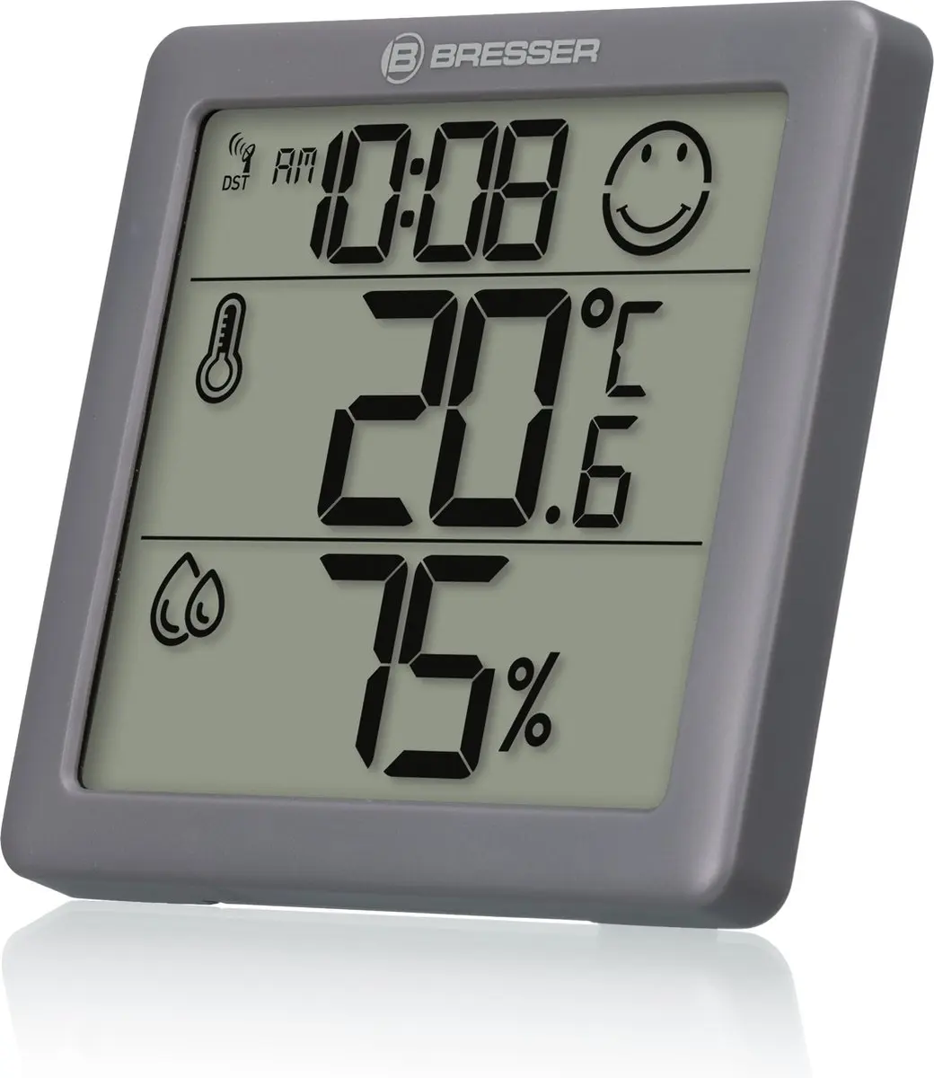 Bresser Thermo-Hygrometer Set 2 - Grijs