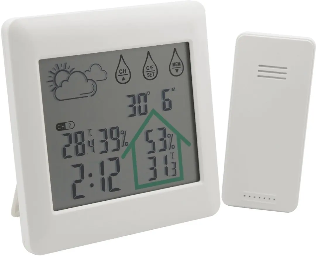 NÖRDIC Draadloos Weerstation Touchscreen