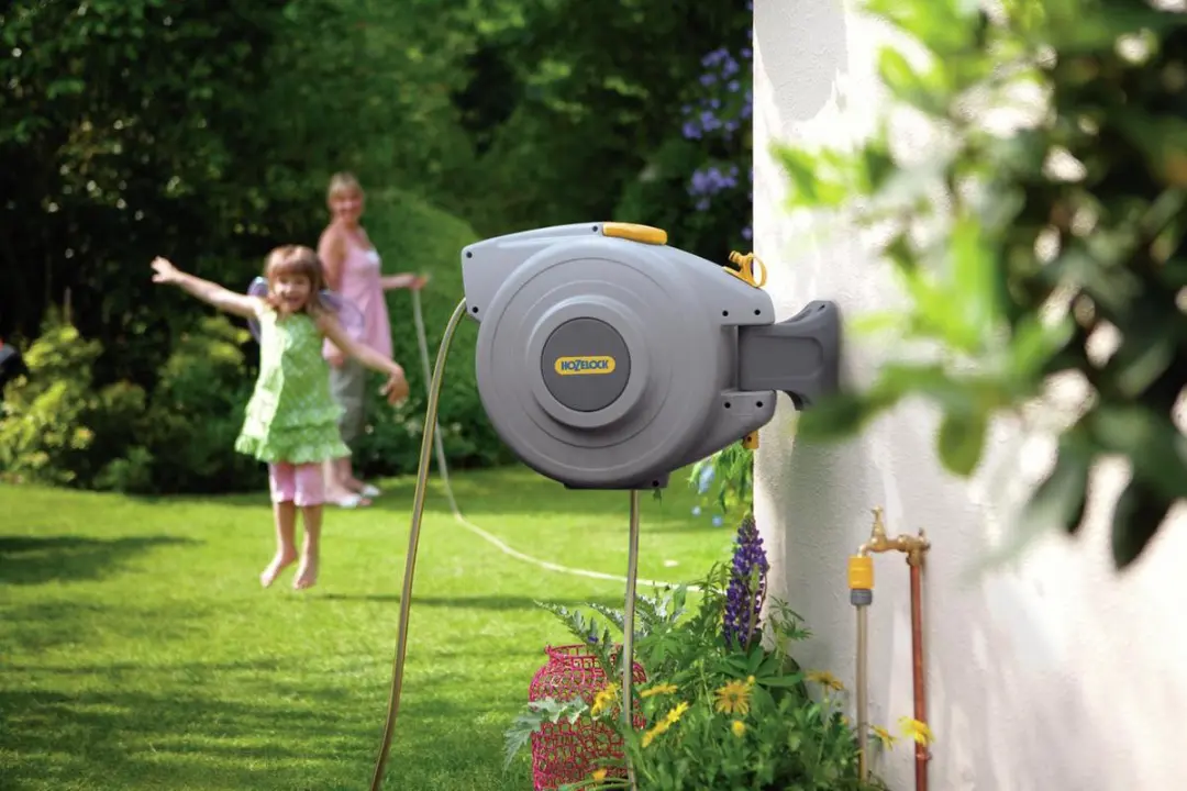 Hozelock Auto Reel 25m Muurhaspel - Grijs