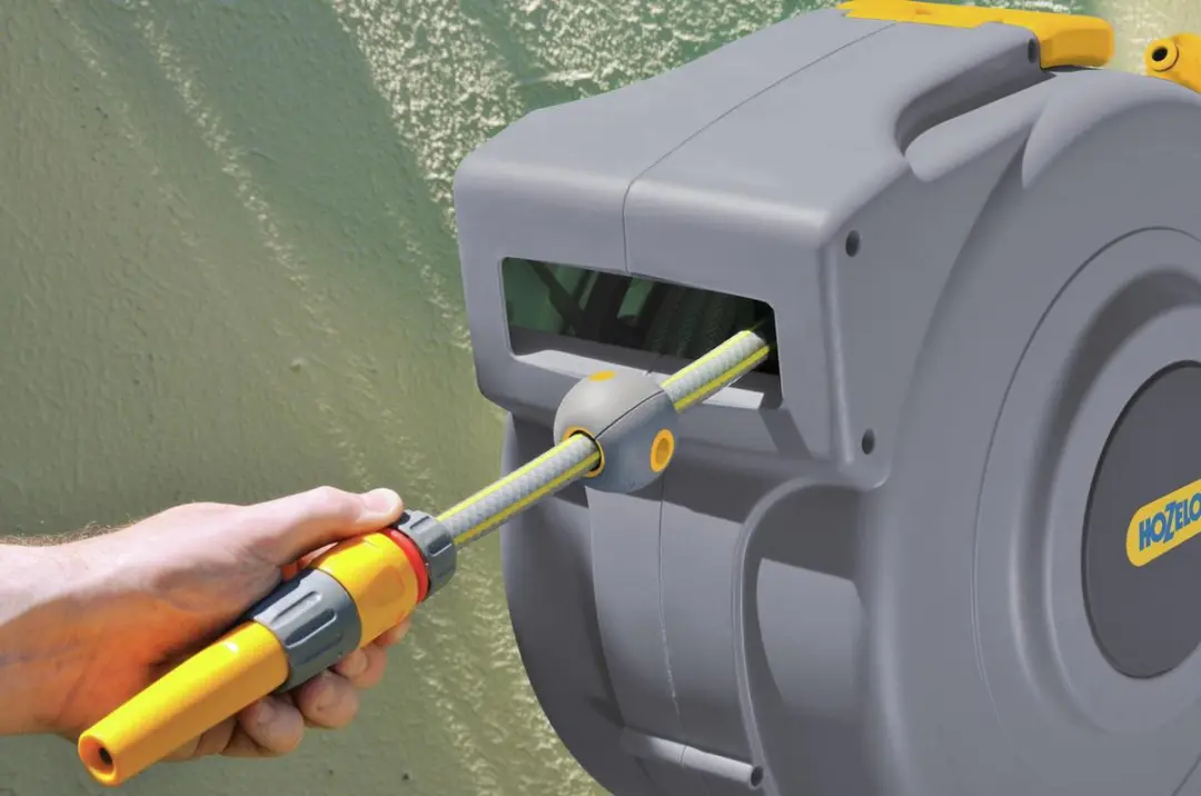 Hozelock Auto Reel 25m Muurhaspel - Grijs