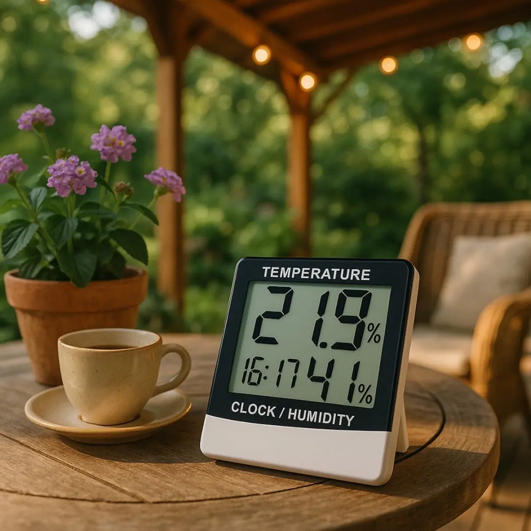 Grundig Digitaal Weerstation Binnen/Buiten - LCD - Wit/Zwart