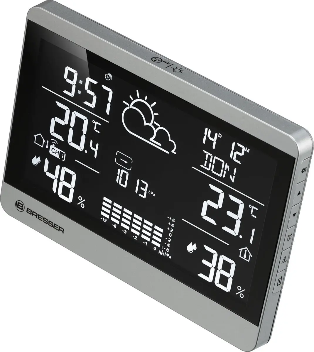 Bresser ClimateTemp NDH-NEO Weerstation - Zilver - afbeelding 6 van 6