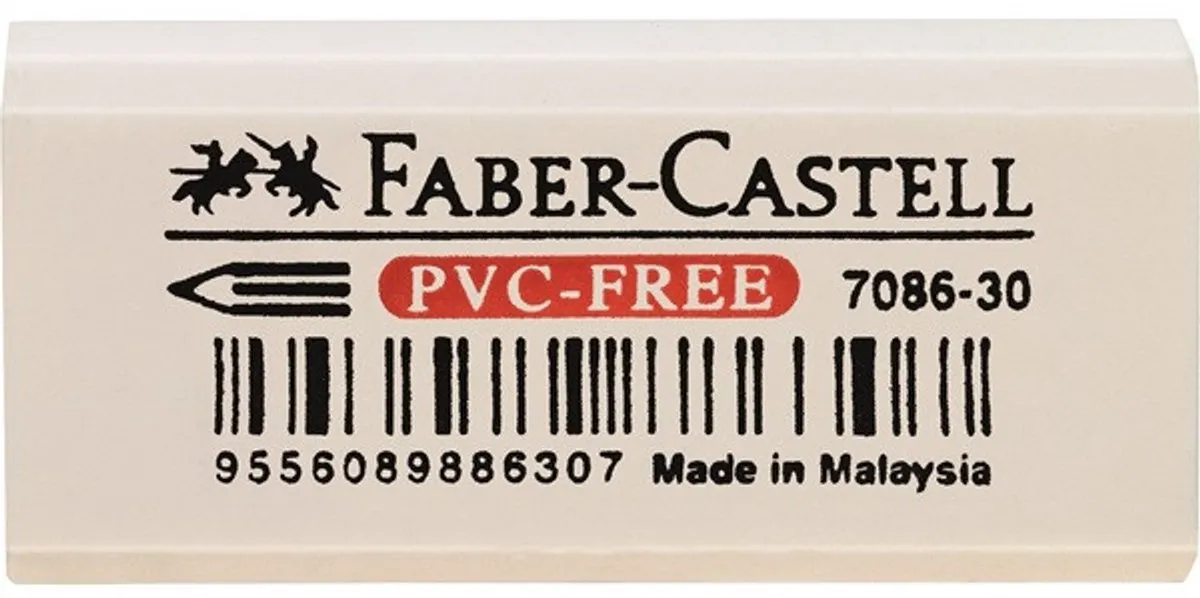 Faber-Castell Vlakgum Wit