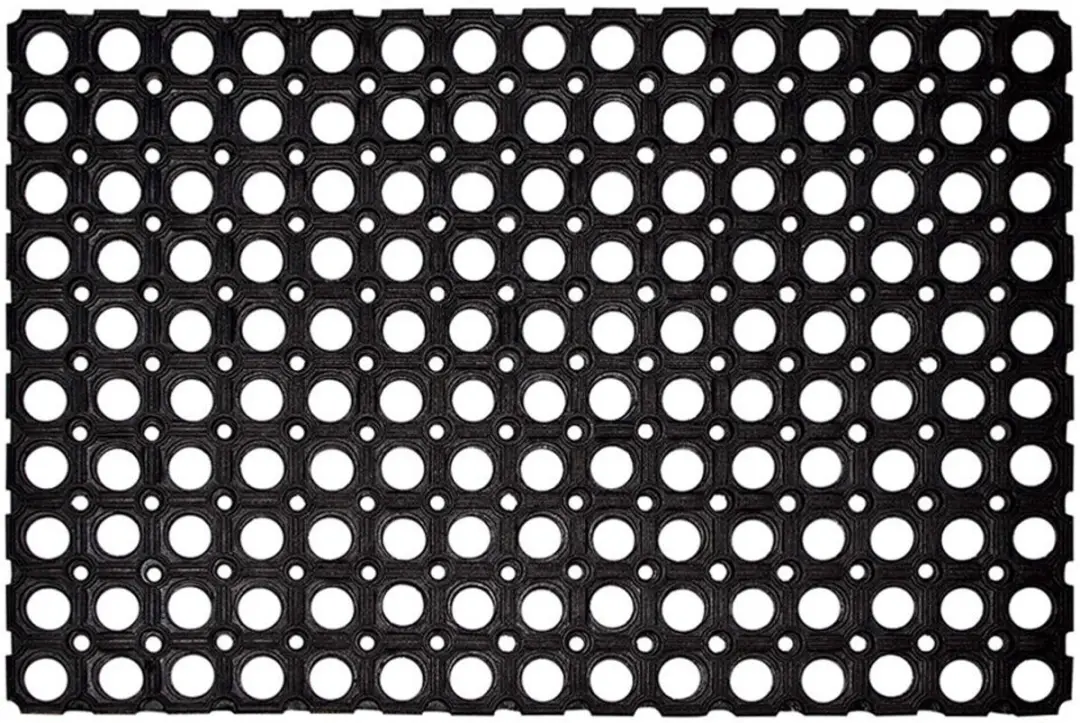 Hamat Domino Deurmat 80x120cm - Zwart