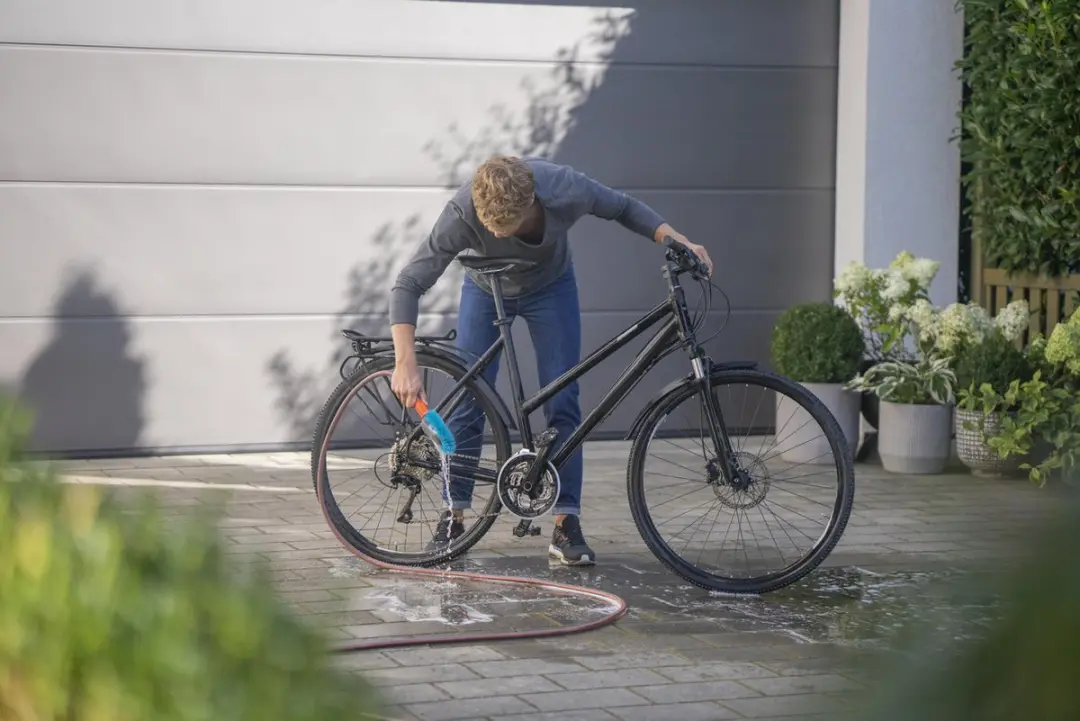 Gardena Cleansystem Spons - Fietsborstel Grijs