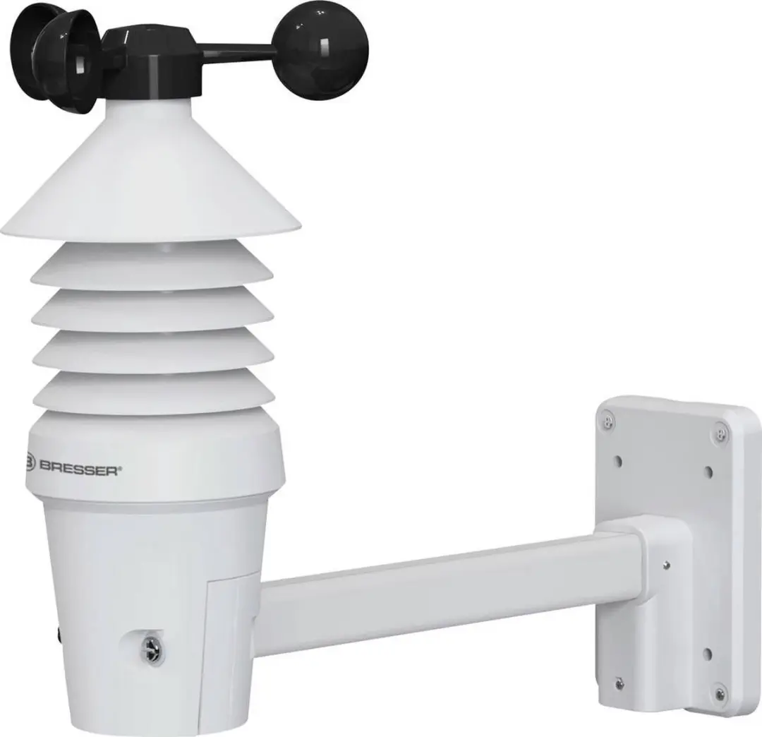 Bresser Weerstation 3-in-1 Windmeter - Zwart - afbeelding 6 van 6