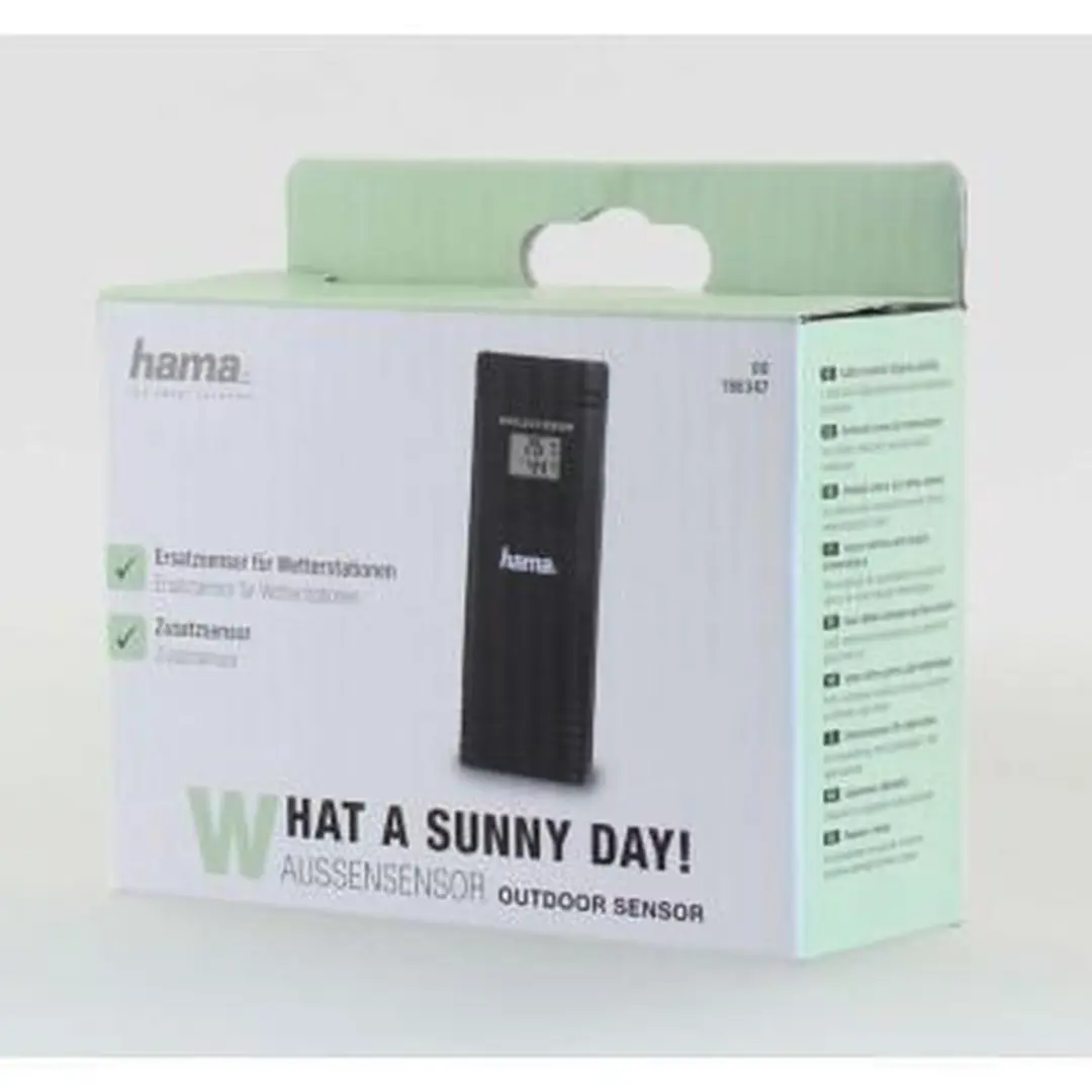 Hama Buitensensor TS36E voor Weerstation - Penlite