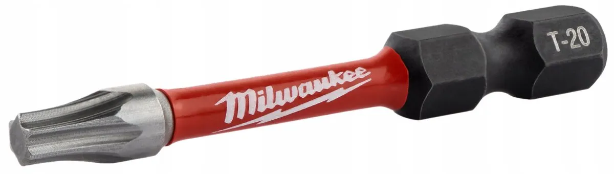 Milwaukee Shockwave TX20 Torx Bit 50mm - 1 Stuk