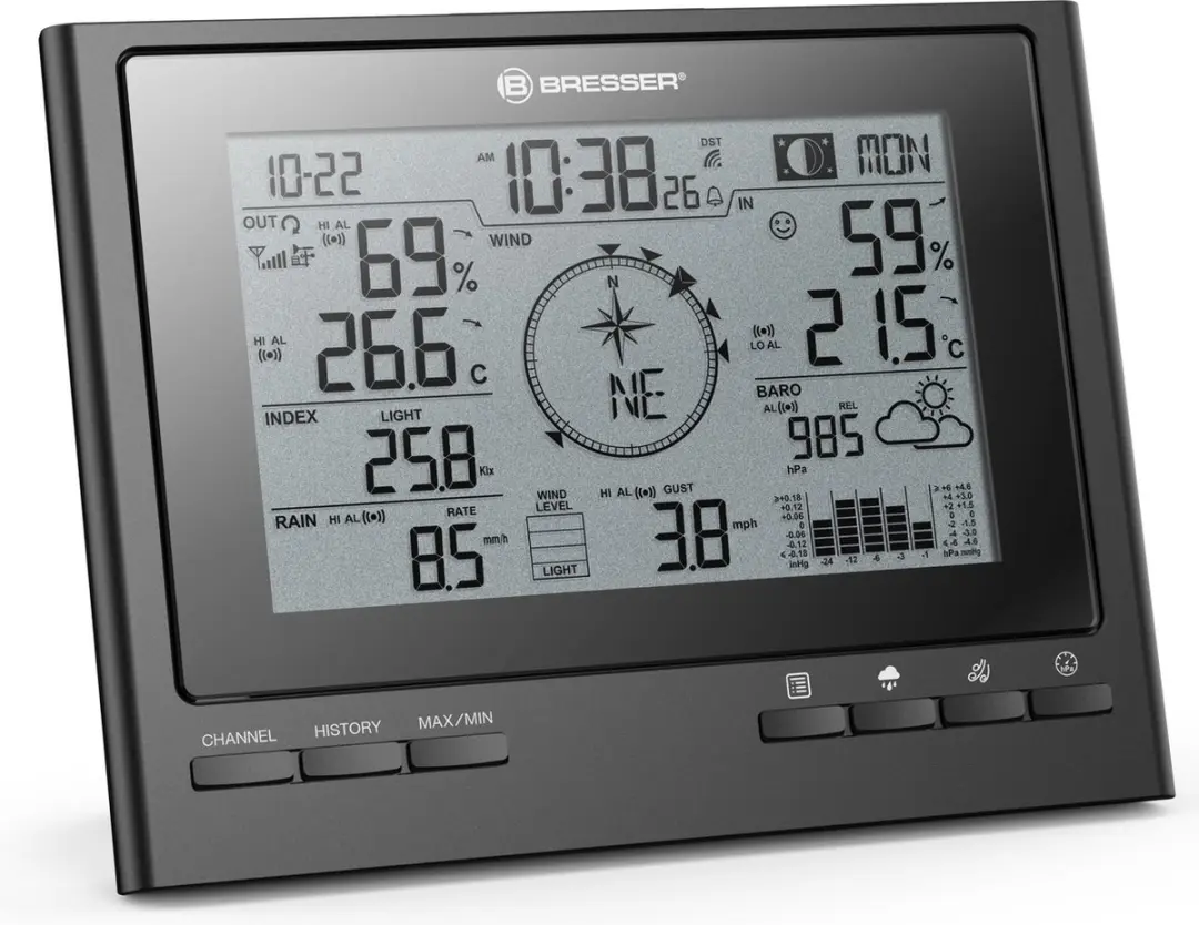 Bresser Basisstation 7003100 - Zwart