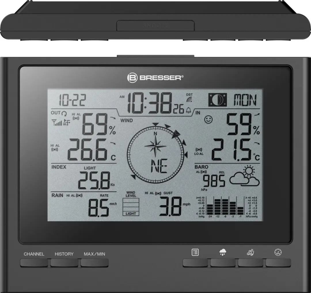 Bresser Basisstation 7003100 - Zwart