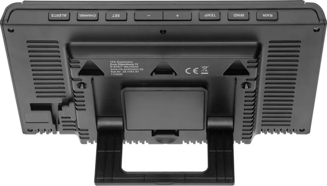 TFA Dostmann Weather Pro 35.1161 Draadloos Weerstation - Zwart