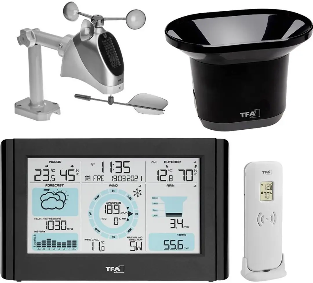 TFA Dostmann Weather Pro 35.1161 Draadloos Weerstation