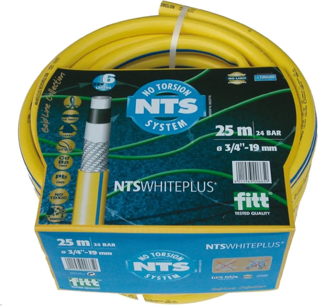 Talen Tools Tuinslang No Torsion White Plus 50m - 3/4 inch