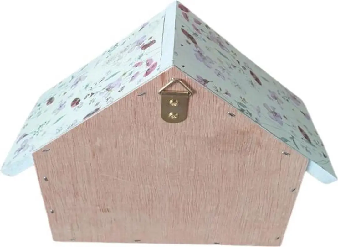 Decoris Insectenhuis Grenen Lichtroze - 20cm