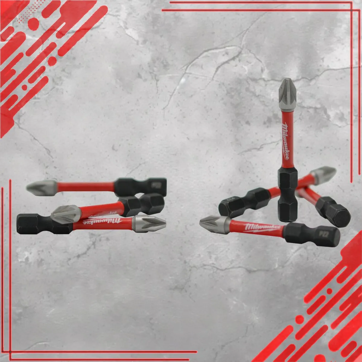 Milwaukee SHOCKWAVE Impact Bit PZ2 50mm - 1 Stuk