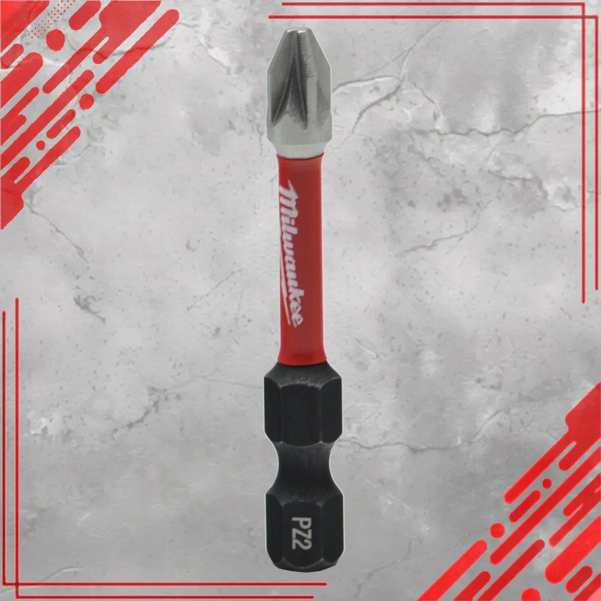 Milwaukee SHOCKWAVE Impact Bit PZ2 50mm - 1 Stuk