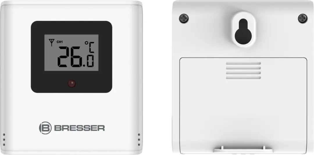 Bresser Thermo-Hygrosensor Binnen/Buiten - Wit