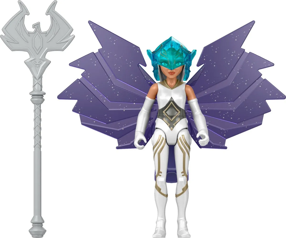 Mattel Power Attack Actiefiguur HDR49 - Paars/Wit
