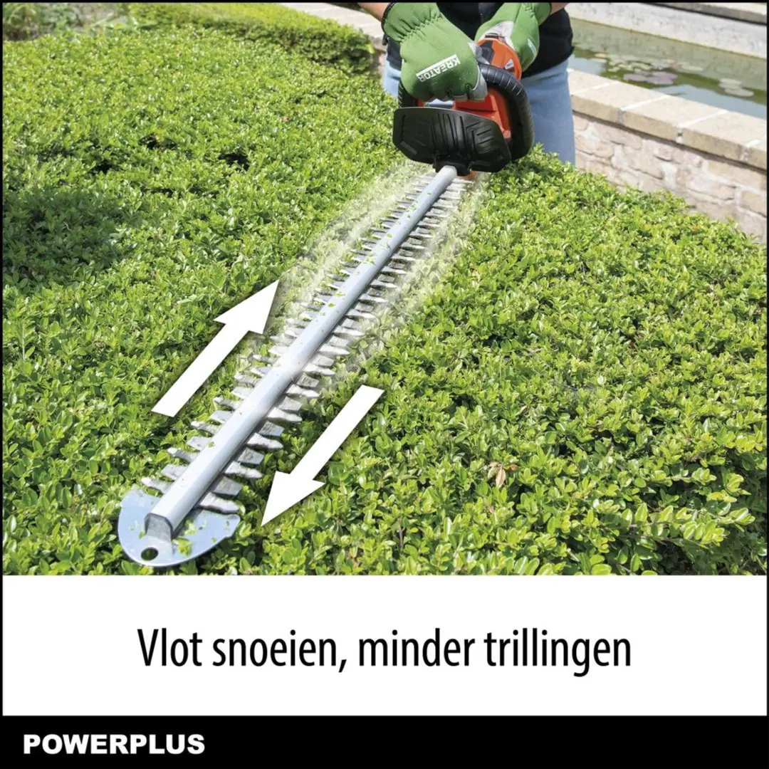 Powerplus Dual Power POWDPGSET45 Accu-Heggenschaar 40V - 670mm Mes