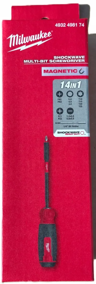 Milwaukee Universele Schroevendraaier 14-in-1
