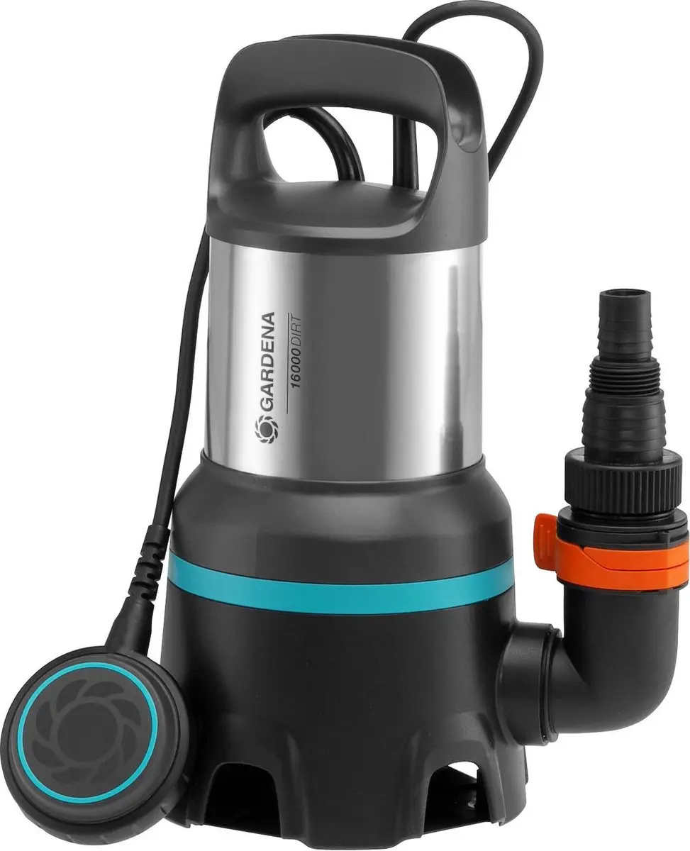 Gardena Vuilwaterpomp 16000 RVS 450W