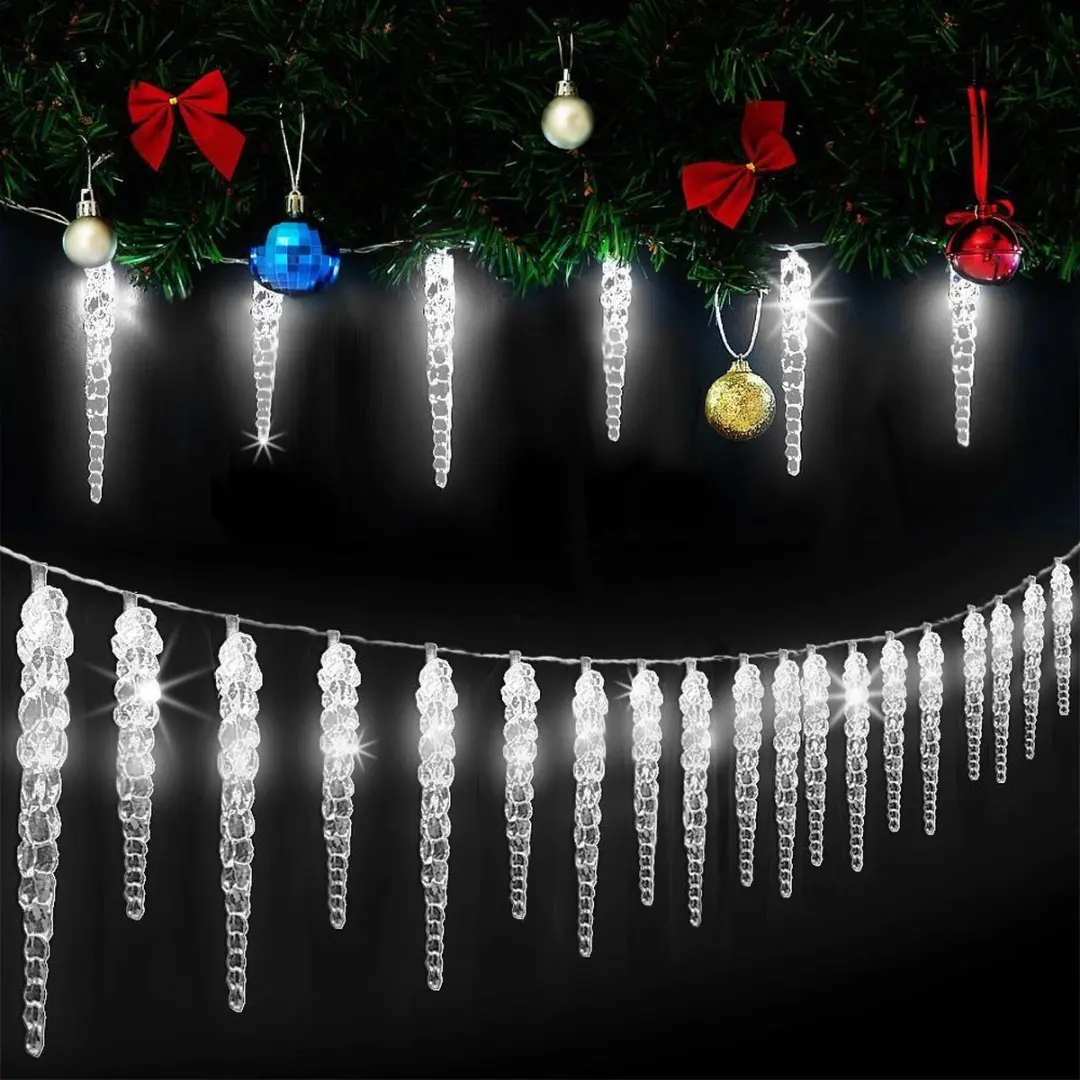 Monzana Kerstlichtketting IJspegel 40 LED