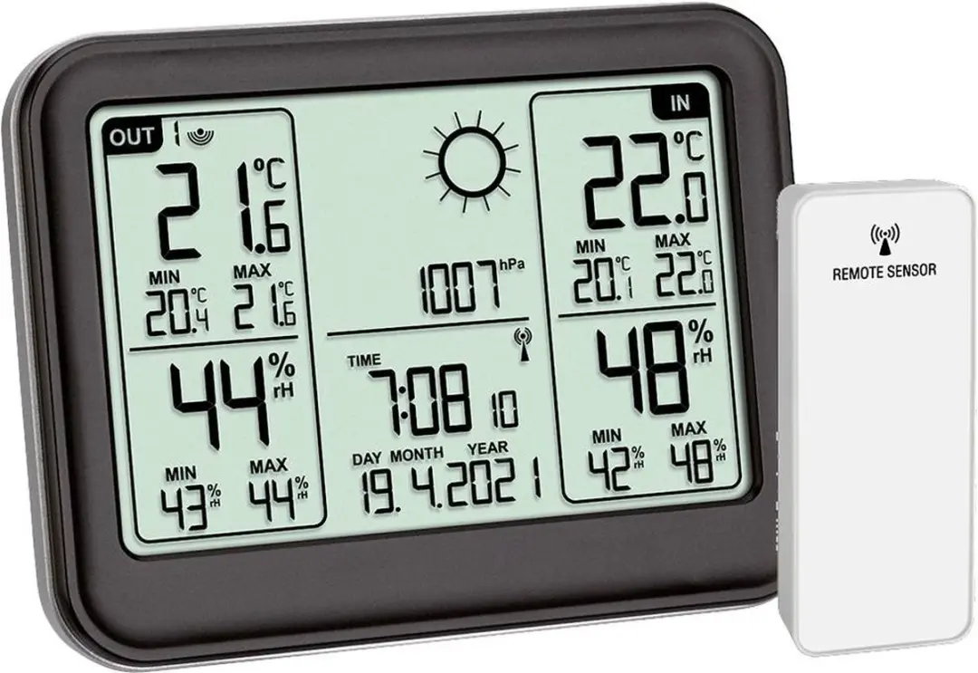 TFA Dostmann MEMO 35.1141.01 Draadloos Weerstation