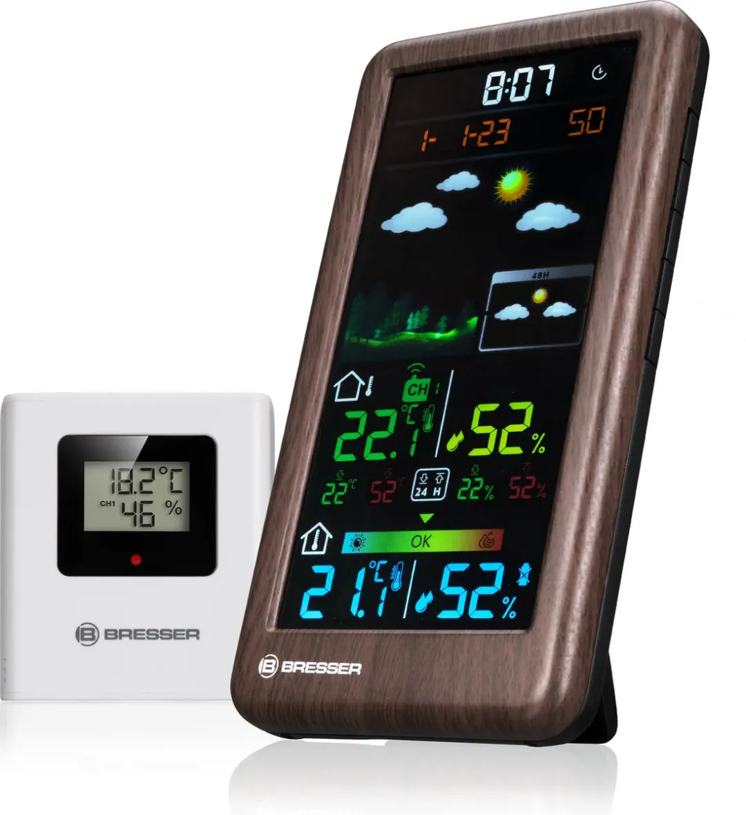 Bresser Weerstation Wit - 3 Sensoren