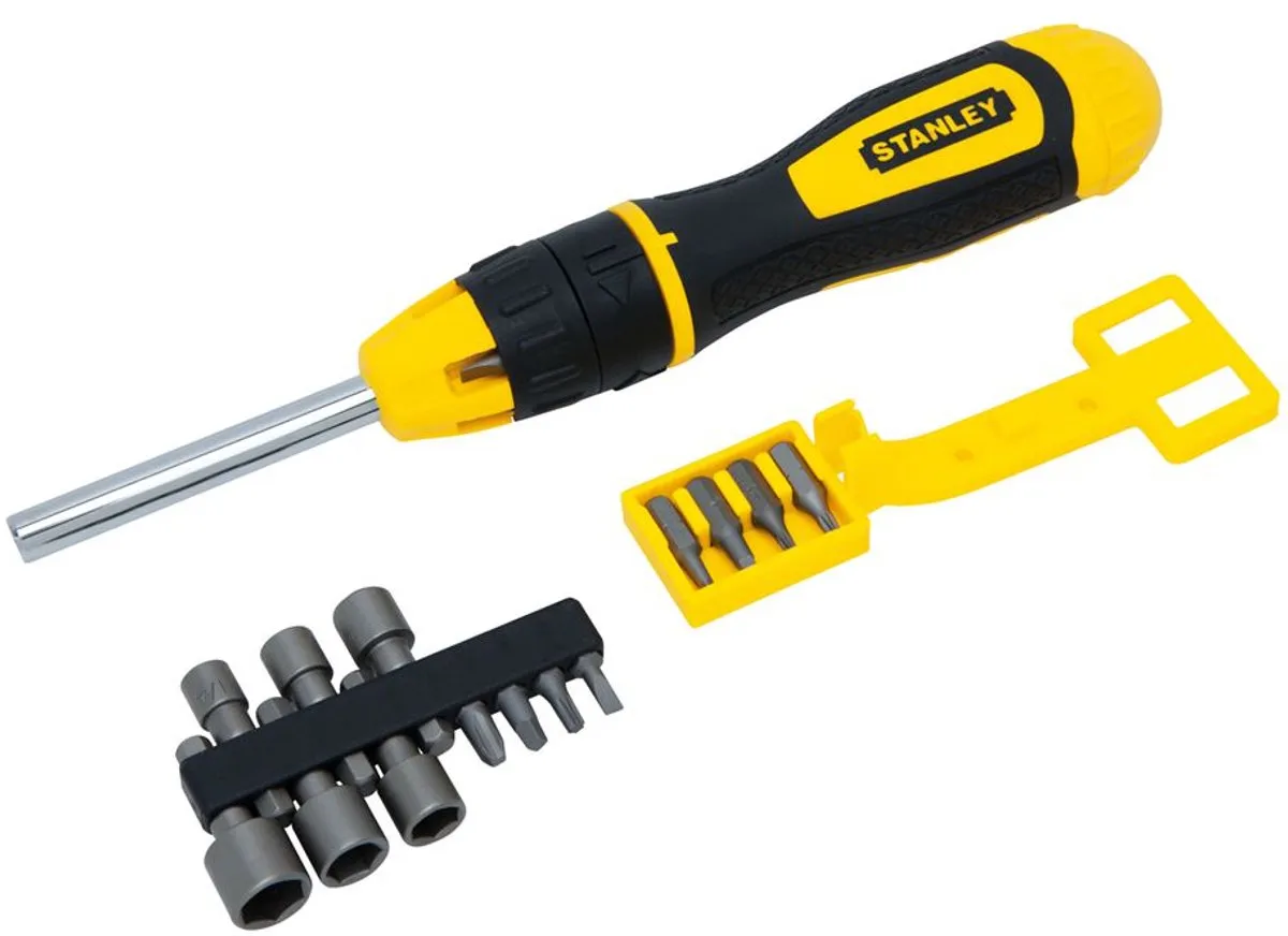 Stanley Multibit Schroevendraaier Ratel 20-delig STHT0-62574