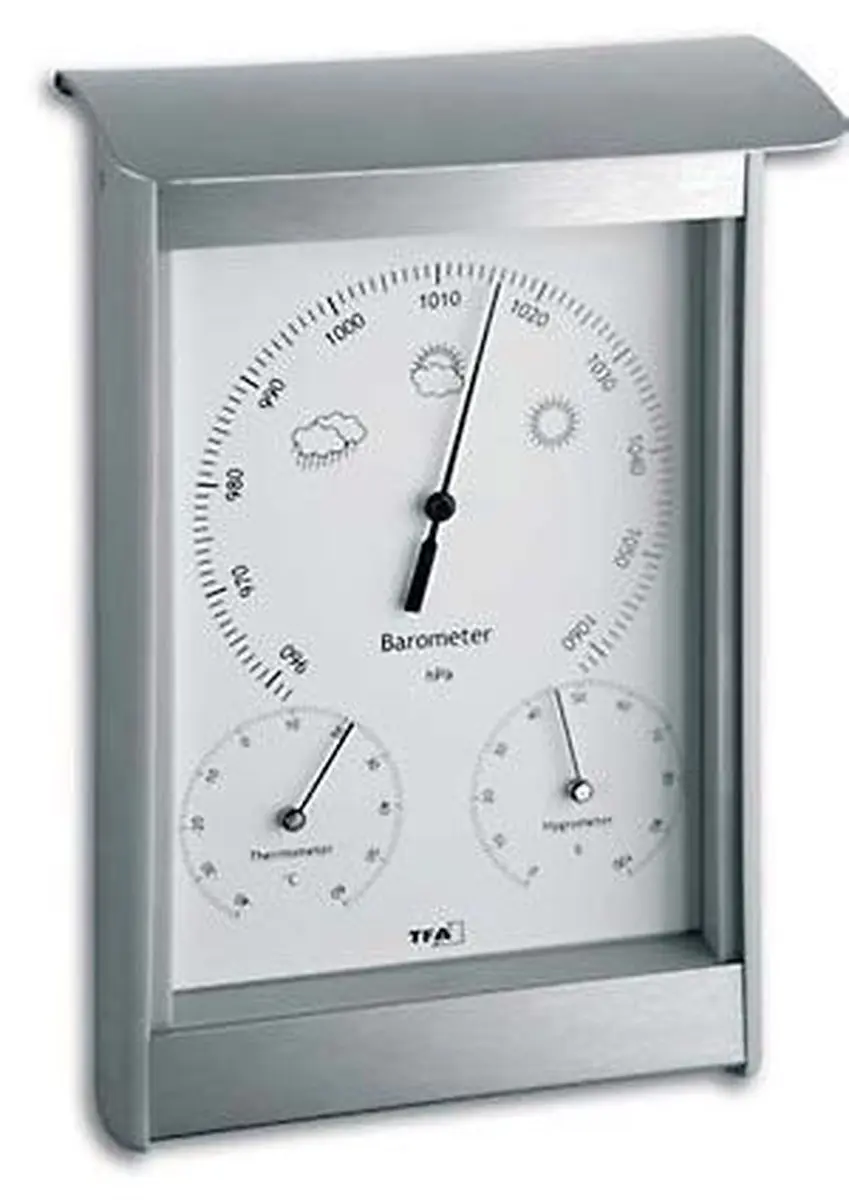 TFA Dostmann 20-2045 Digitaal Weerstation - Zilver