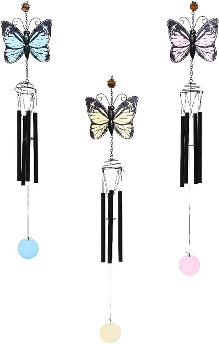 Decoris Windgong Vlinder 84cm