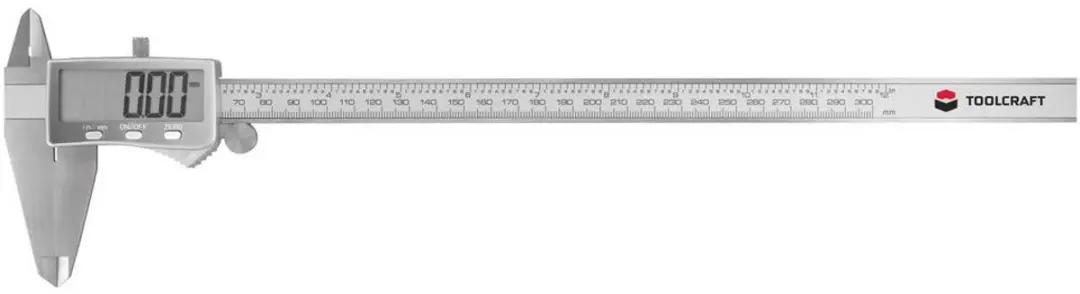 TOOLCRAFT TO-10668729 Digitale schuifmaat 300 mm